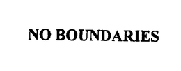 NO BOUNDARIES trademark