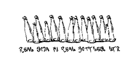 REAL SODA IN REAL BOTTLES LTD. trademark