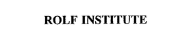 ROLF INSTITUTE trademark