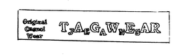 TAGWEAR ORIGINAL CASUAL WEAR trademark
