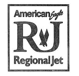 AMERICAN EAGLE RJ REGIONALJET trademark