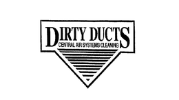 DIRTY DUCTS CENTRAL AIR SYSTEMS CLEANING trademark