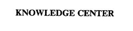 KNOWLEDGE CENTER trademark
