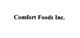COMFORT FOODS INC. trademark