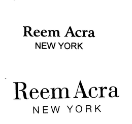 REEM ACRA NEW YORK trademark