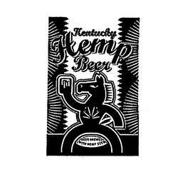 KENTUCKY HEMP BEER BEER BREWED WITH HEMP SEED trademark