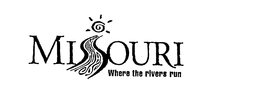 MISSOURI WHERE THE RIVERS RUN trademark