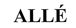 ALLE trademark