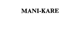MANI-KARE trademark