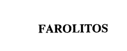 FAROLITOS trademark