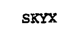 SKYX trademark
