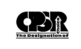 CPSR THE DESIGNATION OF CHOICE trademark