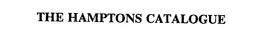 THE HAMPTONS CATALOGUE trademark