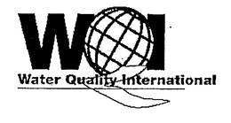 WQI WATER QUALITY INTERNATIONAL trademark
