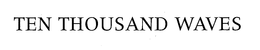 TEN THOUSAND WAVES trademark