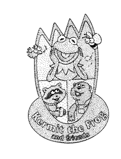 KERMIT THE FROG AND FRIENDS trademark