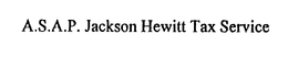 A.S.A.P. JACKSON HEWITT TAX SERVICE trademark