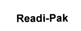 READI-PAK trademark