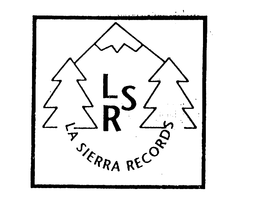 L S R LA SIERRA RECORDS trademark
