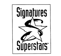 SIGNATURES SUPERSTARS trademark