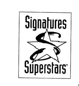 SIGNATURES S SUPERSTARS trademark