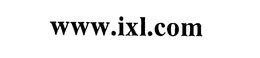 WWW.IXL.COM trademark
