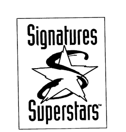 SIGNATURES SUPERSTARS trademark