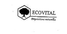 ECOVITAL PREPARATIONS NATURELLES trademark