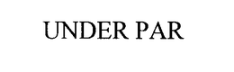 UNDER PAR trademark
