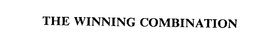 THE WINNING COMBINATION trademark