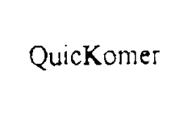 QUICKOMER trademark