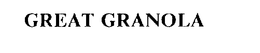 GREAT GRANOLA trademark