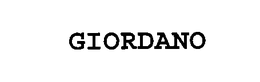GIORDANO trademark