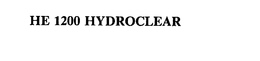 HE 1200 HYDROCLEAR trademark