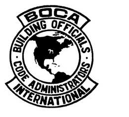 BOCA BUILDING OFFICIALS CODE ADMINISTRATORS INTERNATIONAL trademark