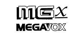 MGX MEGAVOX trademark