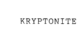 KRYPTONITE GUITAR STRINGS trademark