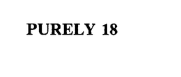 PURELY 18 trademark