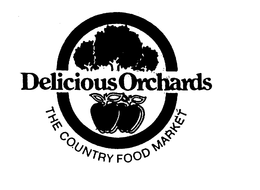 DELICIOUS ORCHARDS THE COUNTRY FOOD MARKET trademark