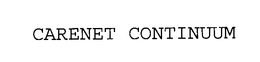 CARENET CONTINUUM trademark