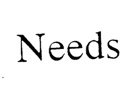 NEEDS trademark