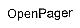 OPENPAGER trademark