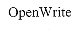 OPENWRITE trademark