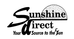 SUNSHINE DIRECT YOUR SOURCE TO THE FUN trademark