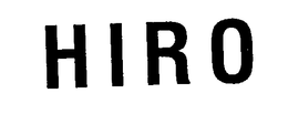 HIRO trademark