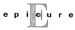 E EPICURE trademark