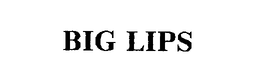 BIG LIPS trademark