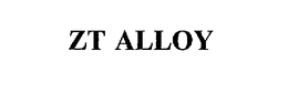 ZT ALLOY trademark