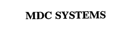 MDC SYSTEMS trademark