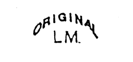 ORIGINAL LM trademark